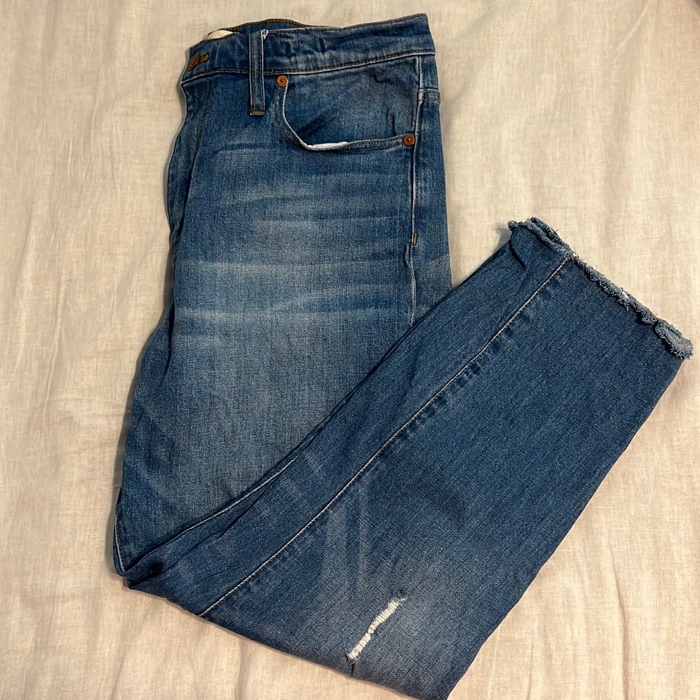 Madewell High-Rise Slim Crop BoyJean